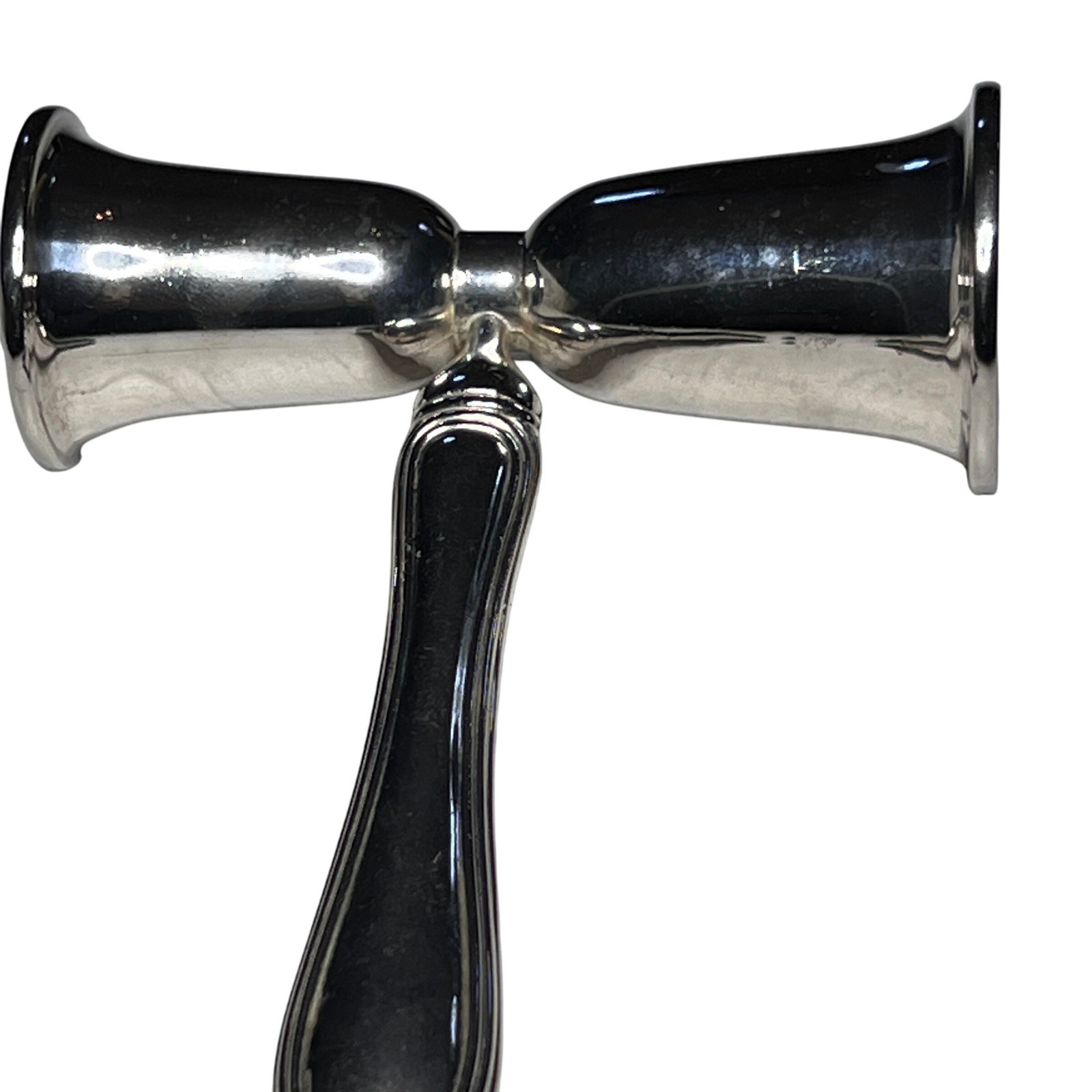 Wallace Silversmiths Silverplate Handled Double Cocktail Jigger Bartender Tool