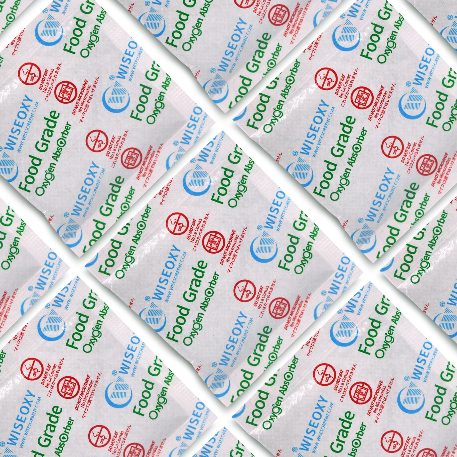 300cc Oxygen Absorbers for Long Term Food Storage Mylar Bags Dryers O2 Absorbers