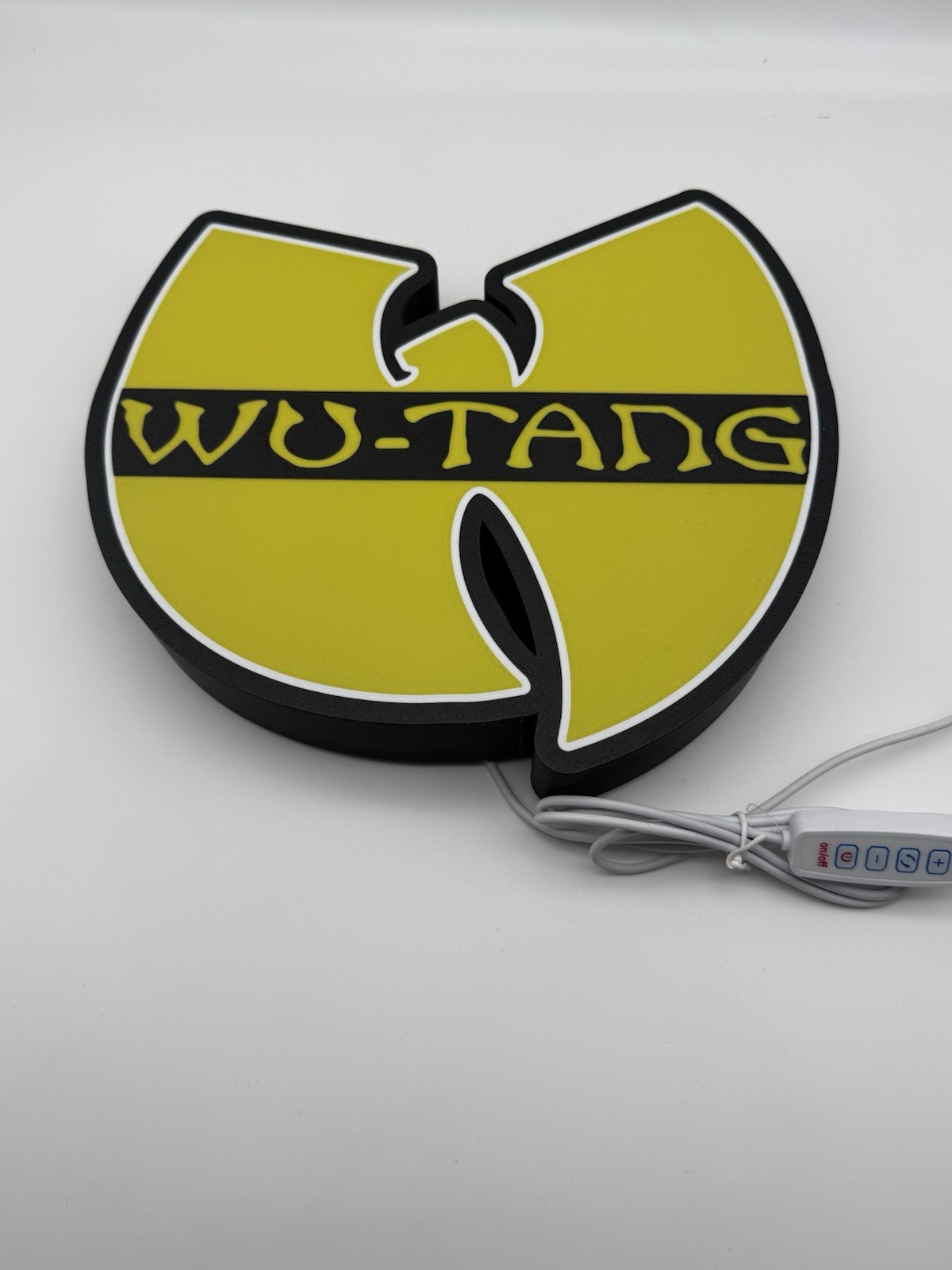 Light Up Wu-Tang Clan Led Light Up Decoration Sign Extra Large XL 9”-10” Wide
