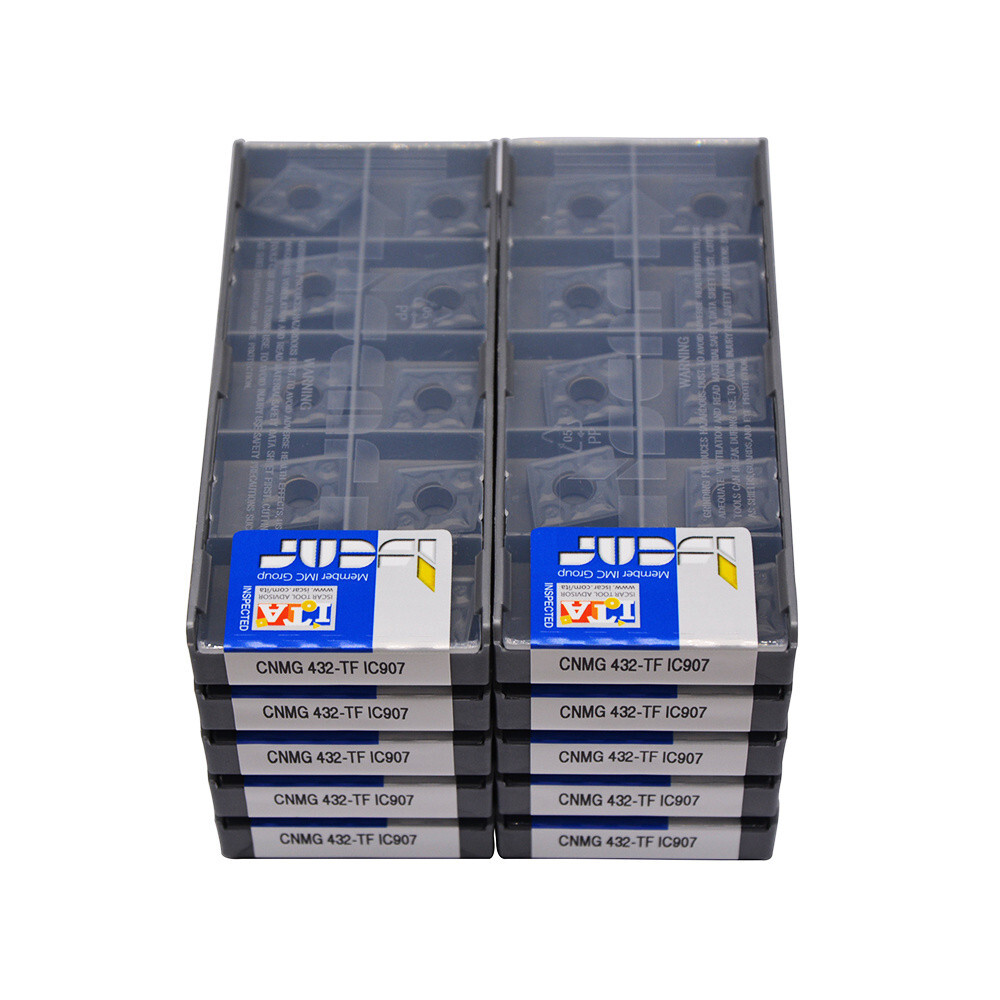 100pcs CNMG 120408-TF IC907 CNMG 432-TF IC907 CNC Carbide Inserts