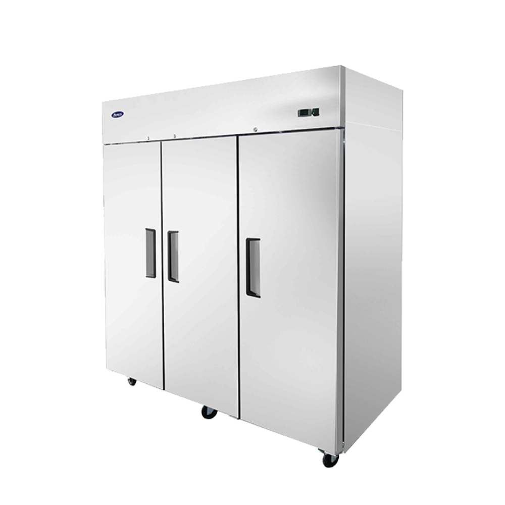 Atosa MBF8003GR, Top Mount 3-Door FREEZER