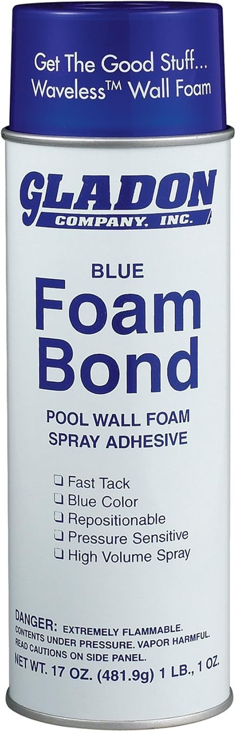 Gladon Blue Foam Bond Spray Adhesive 17oz (Pack of 3)