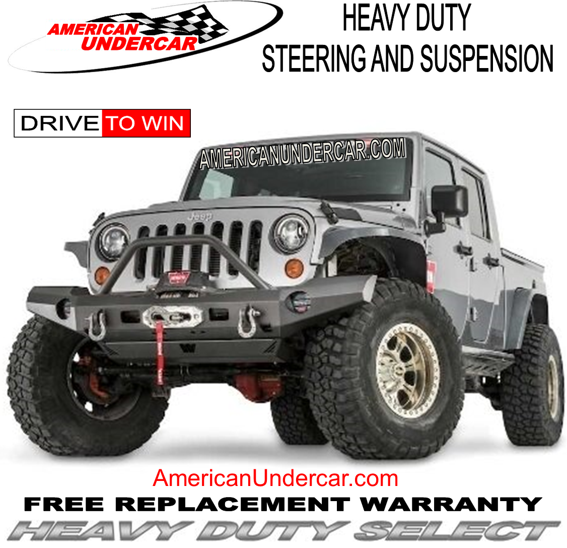 HD Jeep Wrangler JL Gladiator JT Steering Kit 2018 - 2022 for DANA 44 Axle