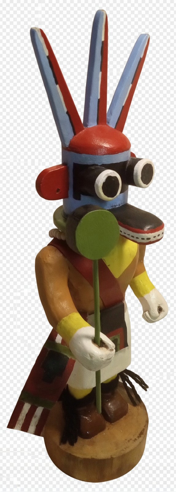 SIGNED Elna F. Wilson Kachina Doll - AUTHENTIC Native American Pueblo Art - 1994