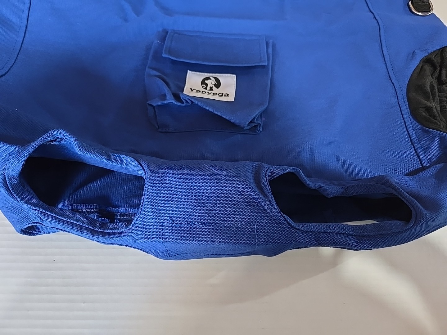 Blue Soft Travel Carrier Sling Pet Holder Bag Tote Cat Dog 11-30 Lbs