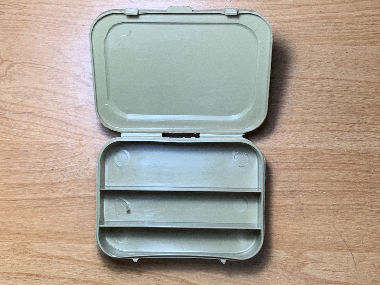 Original Israeli Military (I.D.F.) Plastic Cleaning Kit Box for Small Arms