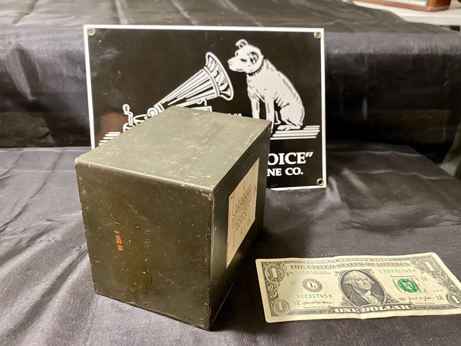 Original antique audiophile transformer made in USA #0137