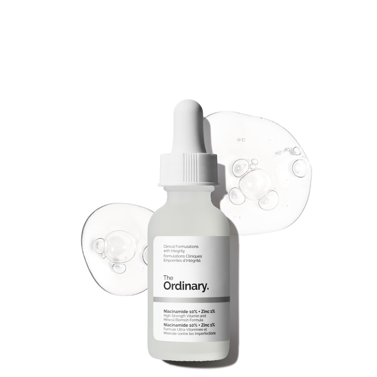 The Ordinary Niacinamide 10% + Zinc 1%, Smoothing Serum for Blemish-Prone Skin