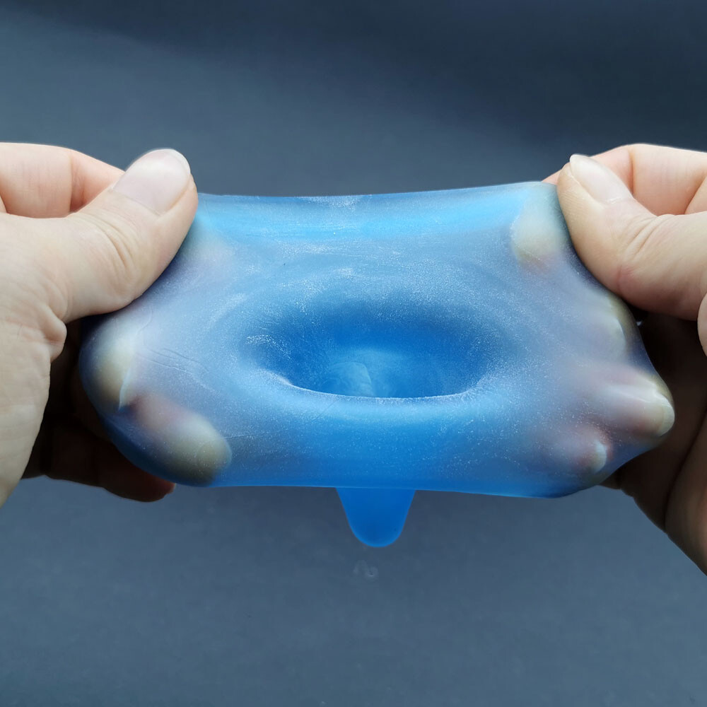 Silicone Sleeve Penis Stretcher Pump ADS Enlargement anti-turtle jelqing S-XXXL