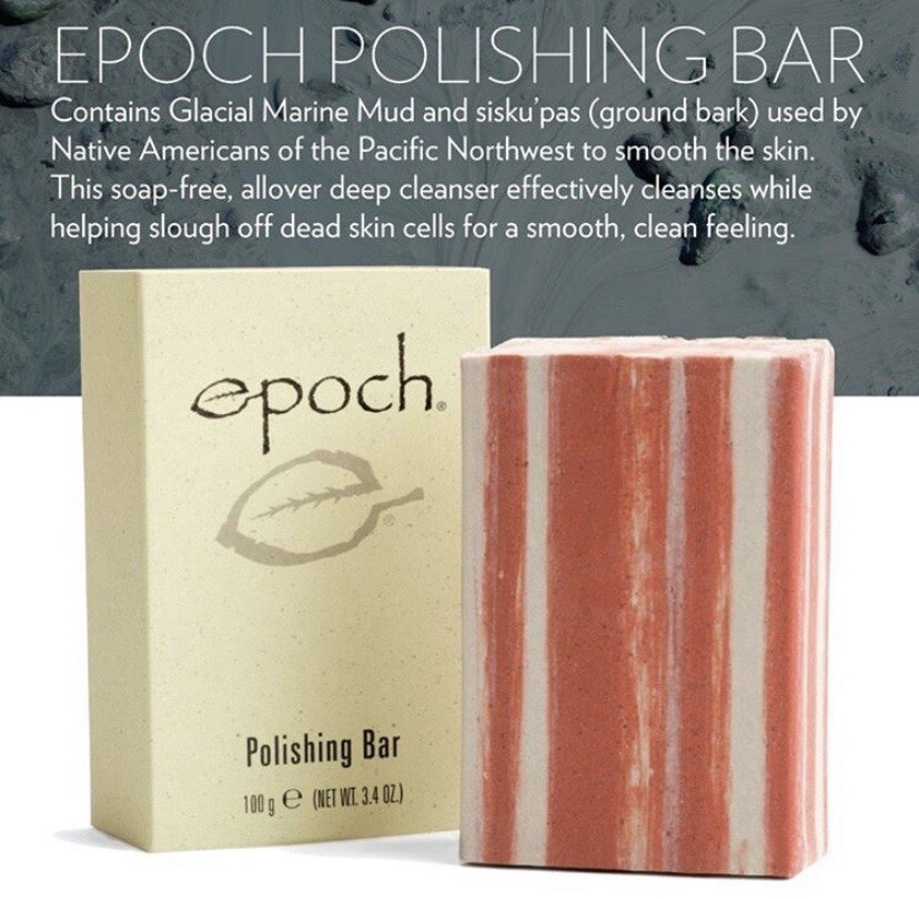 New NuSkin Epoch Polishing Bar Soap 3.4 oz