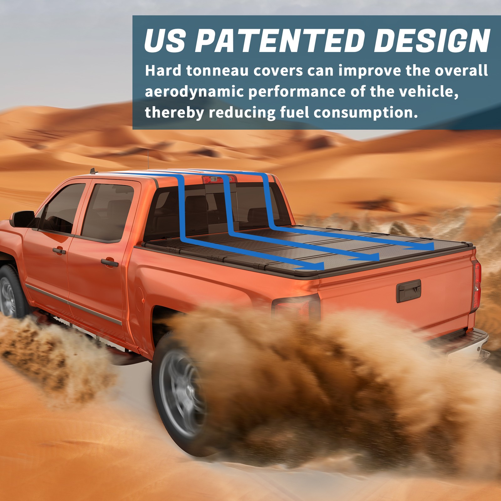 5.5FT Hard 4-Fold Tonneau Cover For 2015-25 Ford F-150 F150 Truck Bed Waterproof