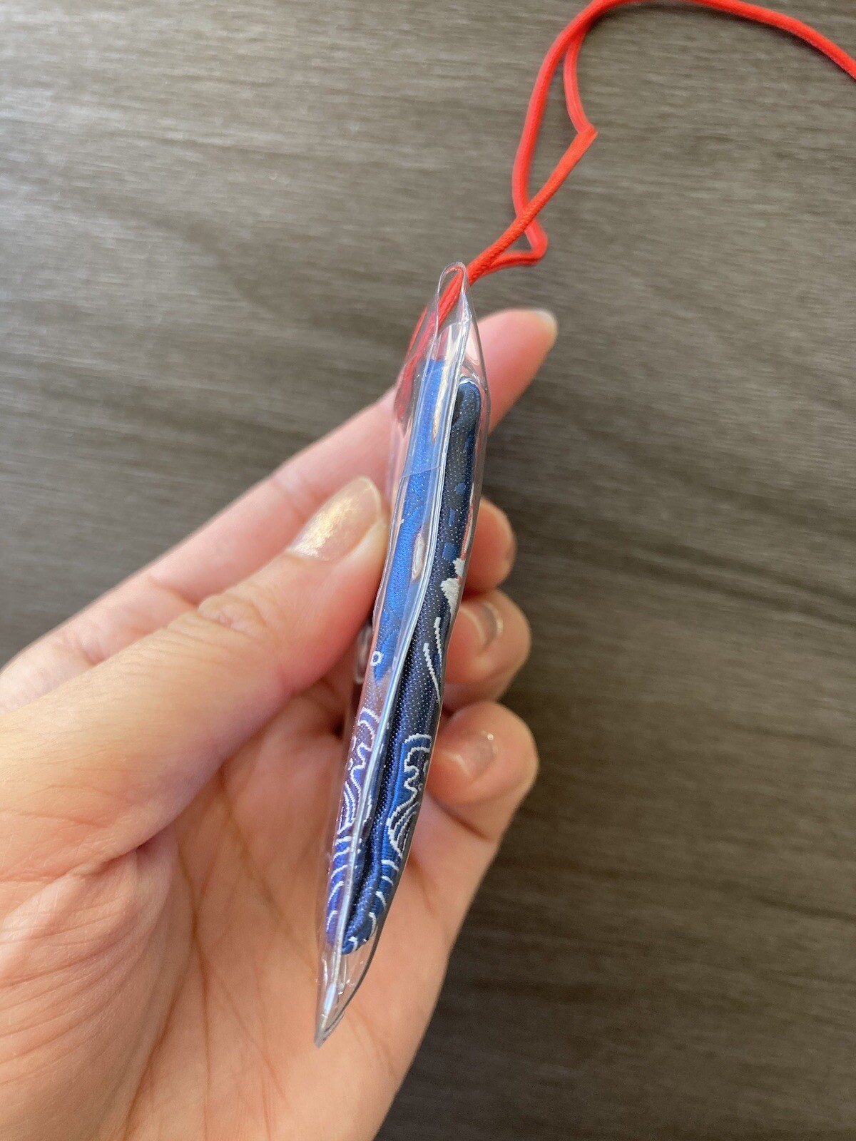 Omamori charm - Charm For Protection - Red - Koi Fish