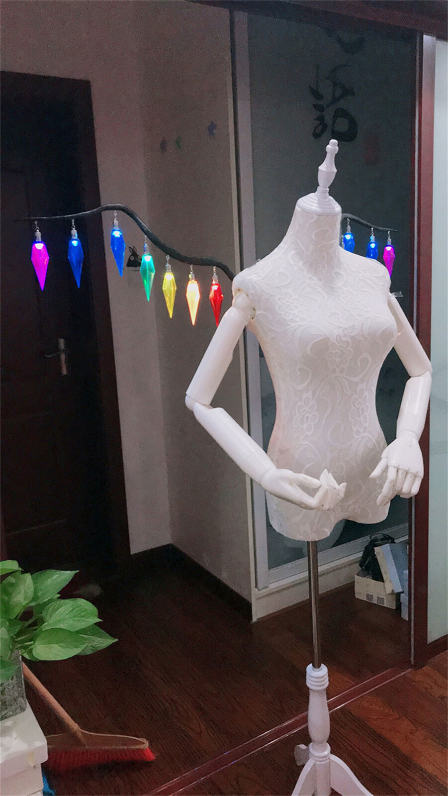 Touhou Project Flandre Scarlet Wing Shine Halloween Cosplay Prop Girl Accessory