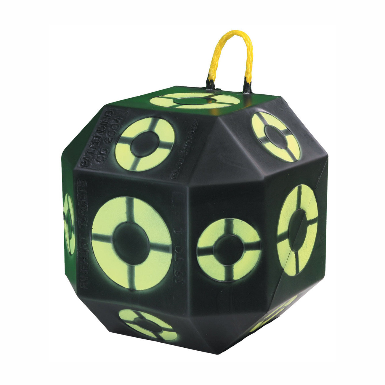 Rinehart 18-1 Broadhead Target Practice Self Healing Foam - Black and Yellow