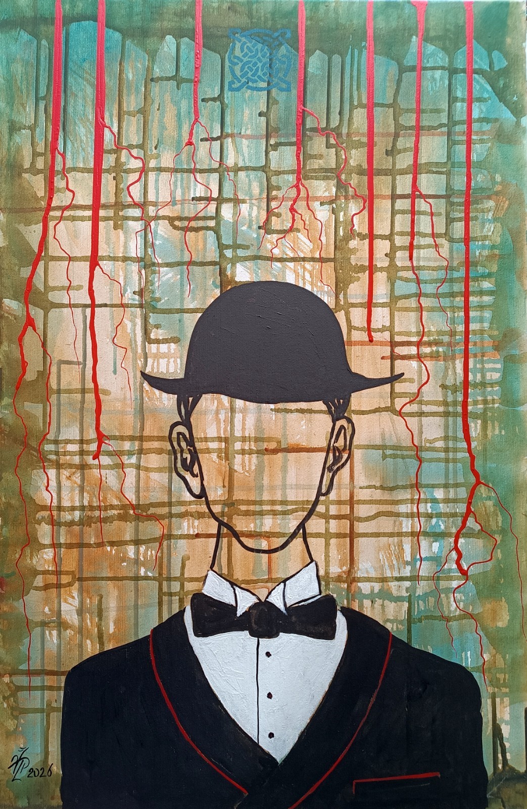 ORIGINAL Oil Painting canvas modern CONTEMPORARY ART surrealism Pronkin 2026 INV