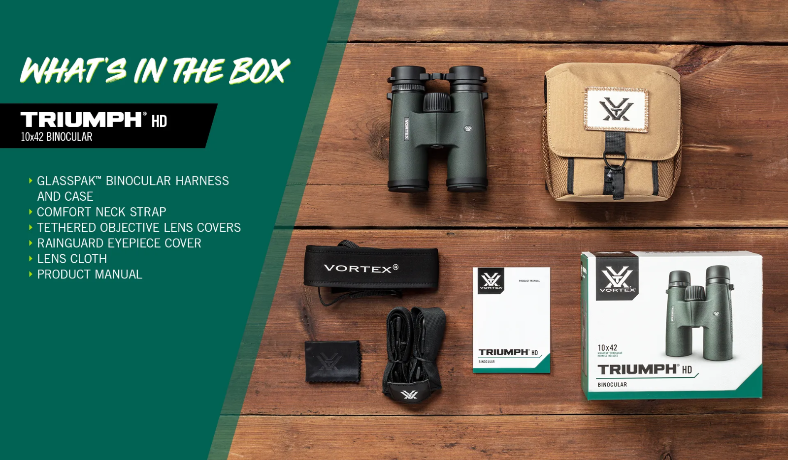 Vortex Triumph HD 10x42 Binoculars