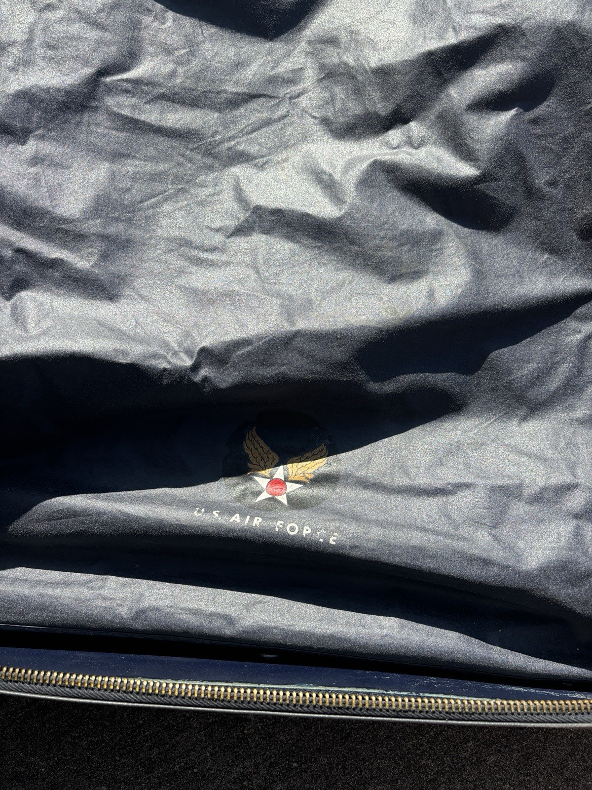 USAF US Air Force 1950s Type B-4A Flyers Clothing Bag Flight Suitcase HINSON MFG