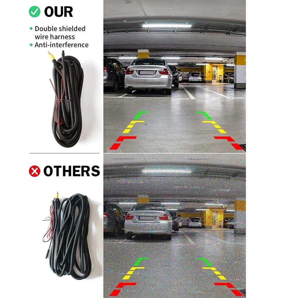 Tailgate Latch Handle Rear Backup Camera for 2002-2008 Dodge Ram 1500 2500 3500