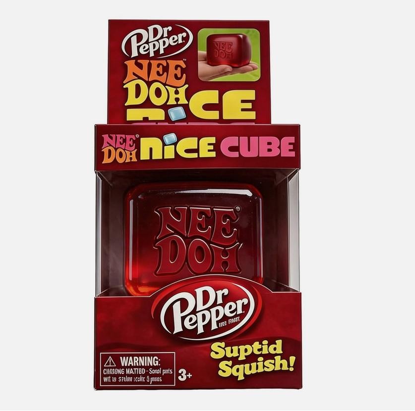 Needoh Limited Edition Dr Pepper Nice Cube Suptid Squish