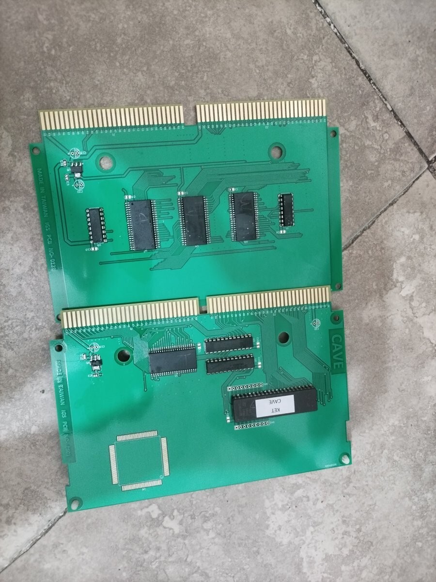 (new type pcb ,or converted pcb)IGS PGM convert game card Ketsui