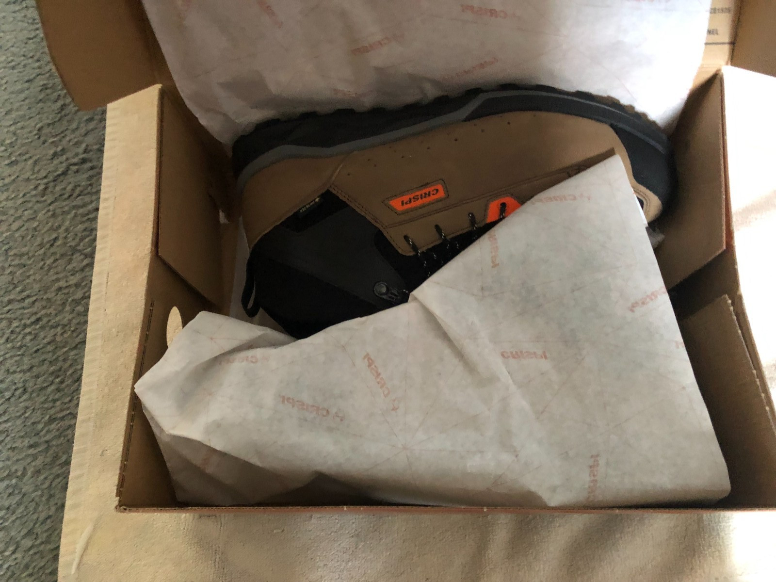 New Crispi Attiva Mid GTX Brown Orange Size 11 LW2320 4207