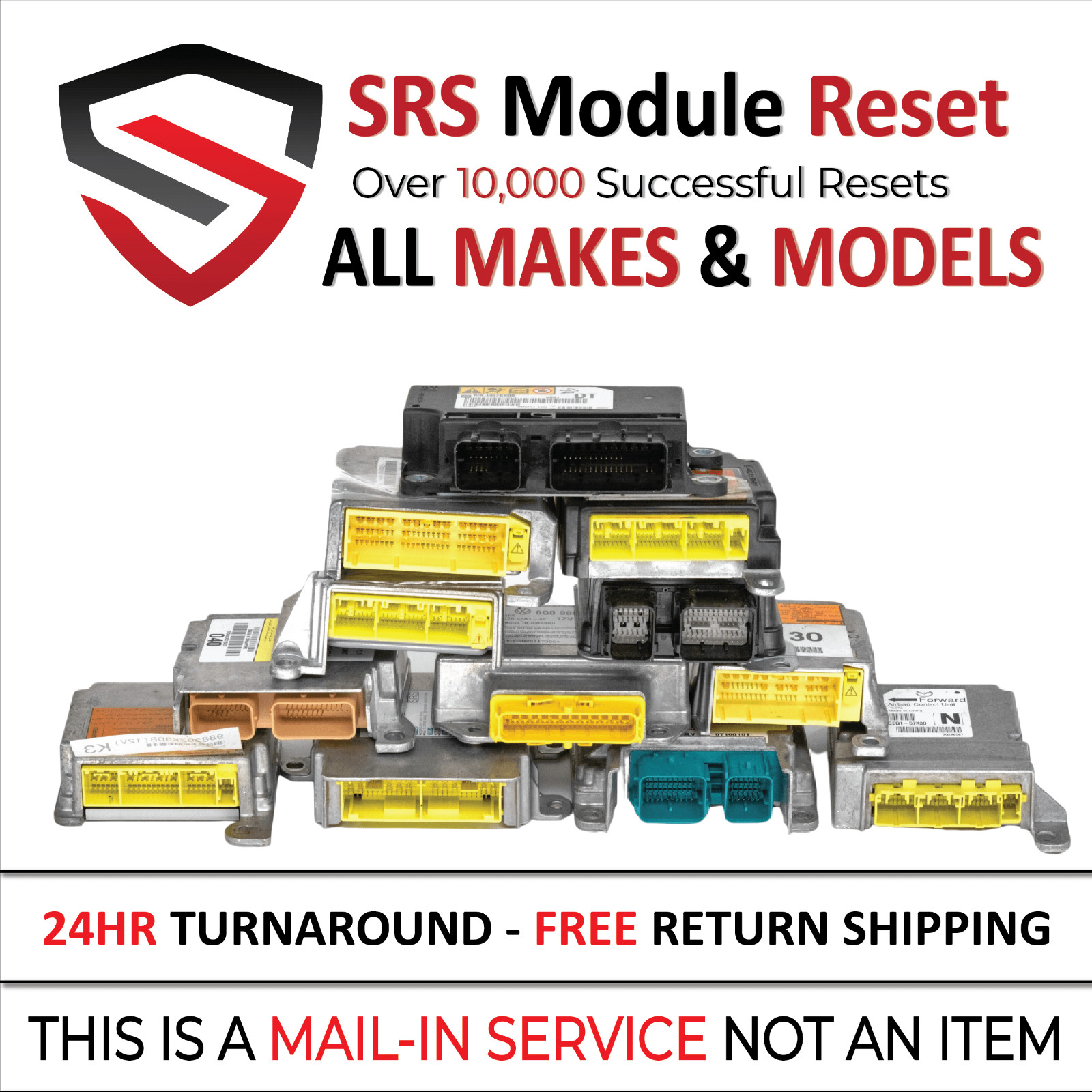For BMW SRS Module Reset Repair Service - Guaranteed or Your Money Back