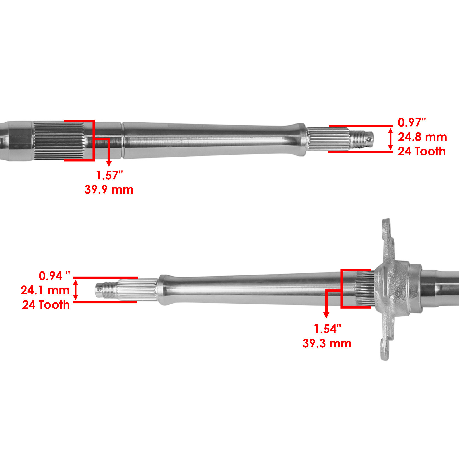 Rear Axle Shaft Wheel Hub Bearing Carrier for Honda TRX400EX Sportrax 400 99-08