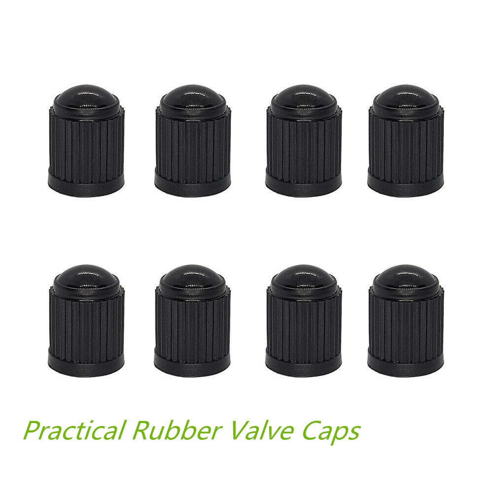New 100 Pcs Plastic Car Tire Rim Valve Stems Wheel Tyre Air Caps Dust Cover