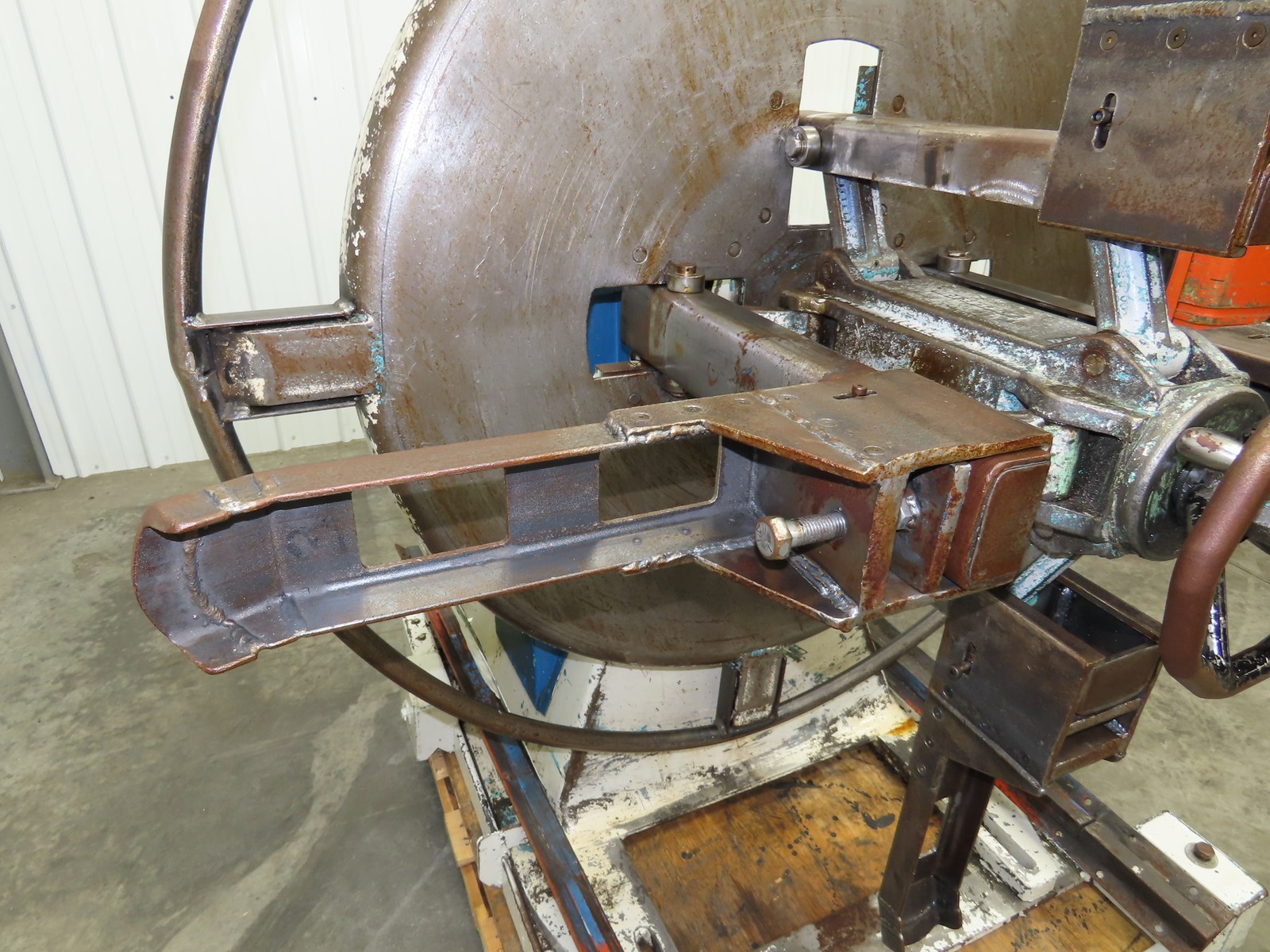 FJ Littell Machine Coil Stock Uncoiler 4000lbs Power Feed Decoiler 230/460V