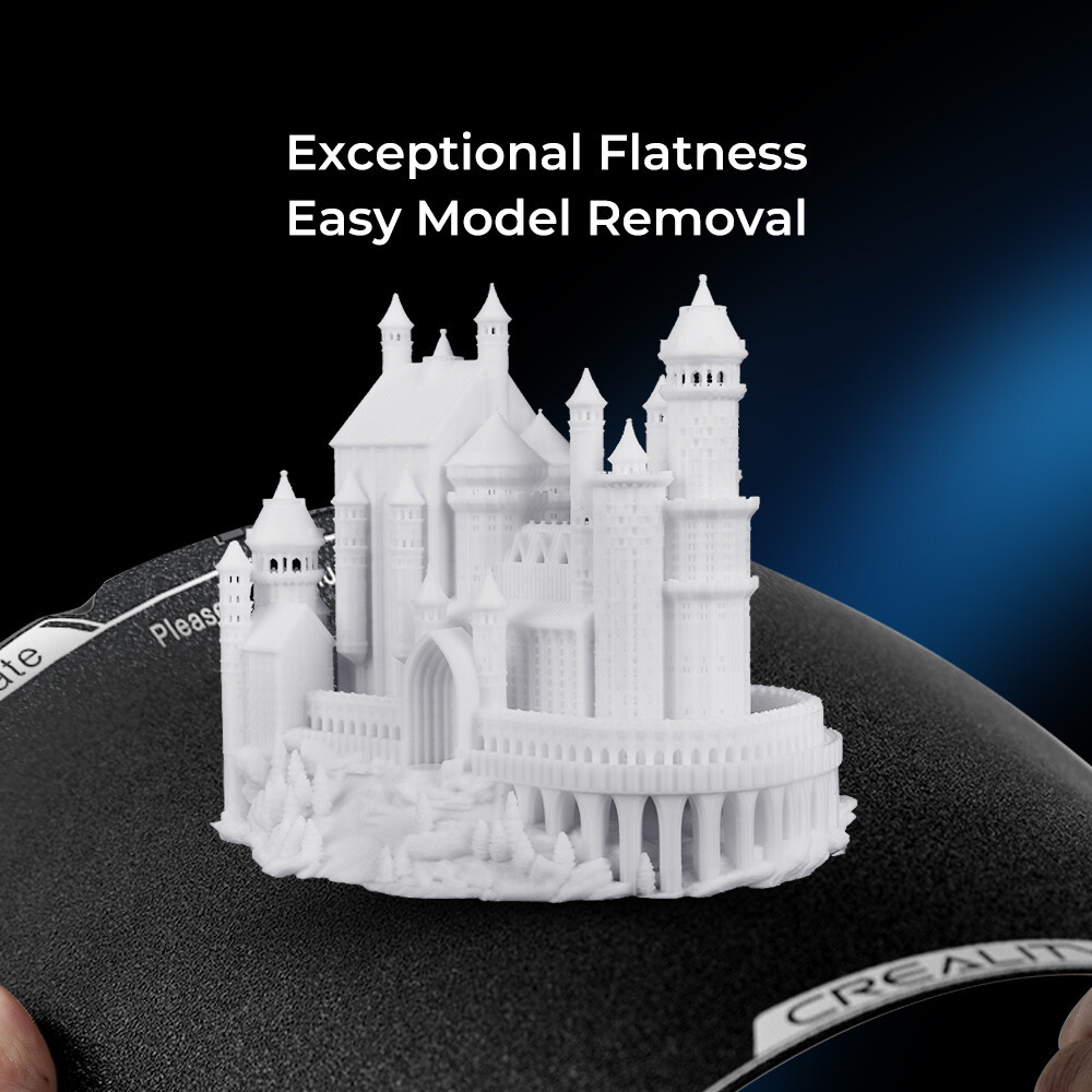 Creality K1C Build Plate 235x235mm Textured PEI Flexible Spring Steel for K1C