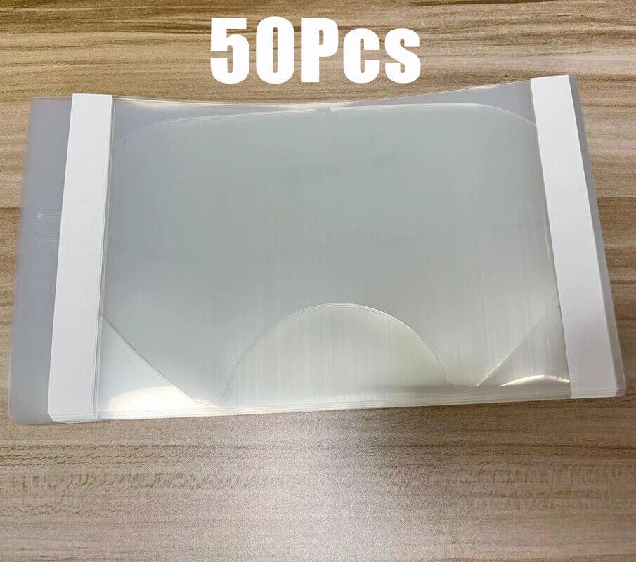 25/50 Pack Peel Off Lens Cover Face Shield Film for 6800 6000 6885 6900 Gas Mask
