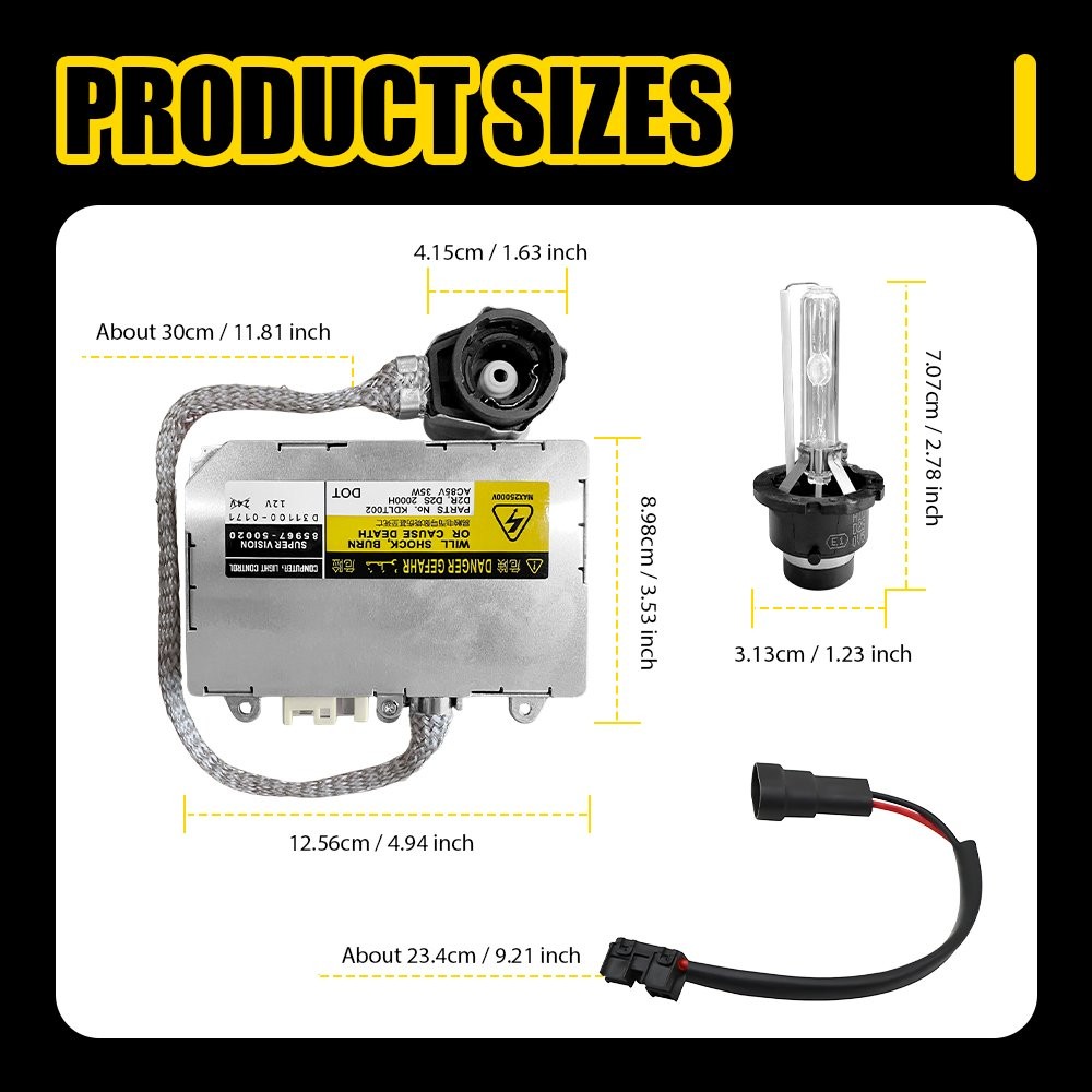 OEM For Lexus ES 300 LS 430 Xenon Ballast HID Bulb Control Unit Computer Module