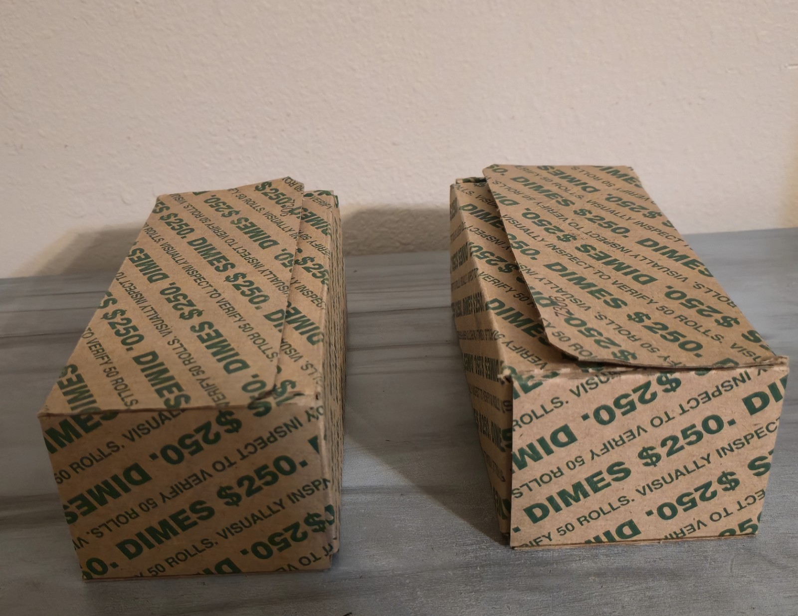 Unsearched Dime Bank Roll Find Silver Dimes & Mercury Dimes Rare Dates