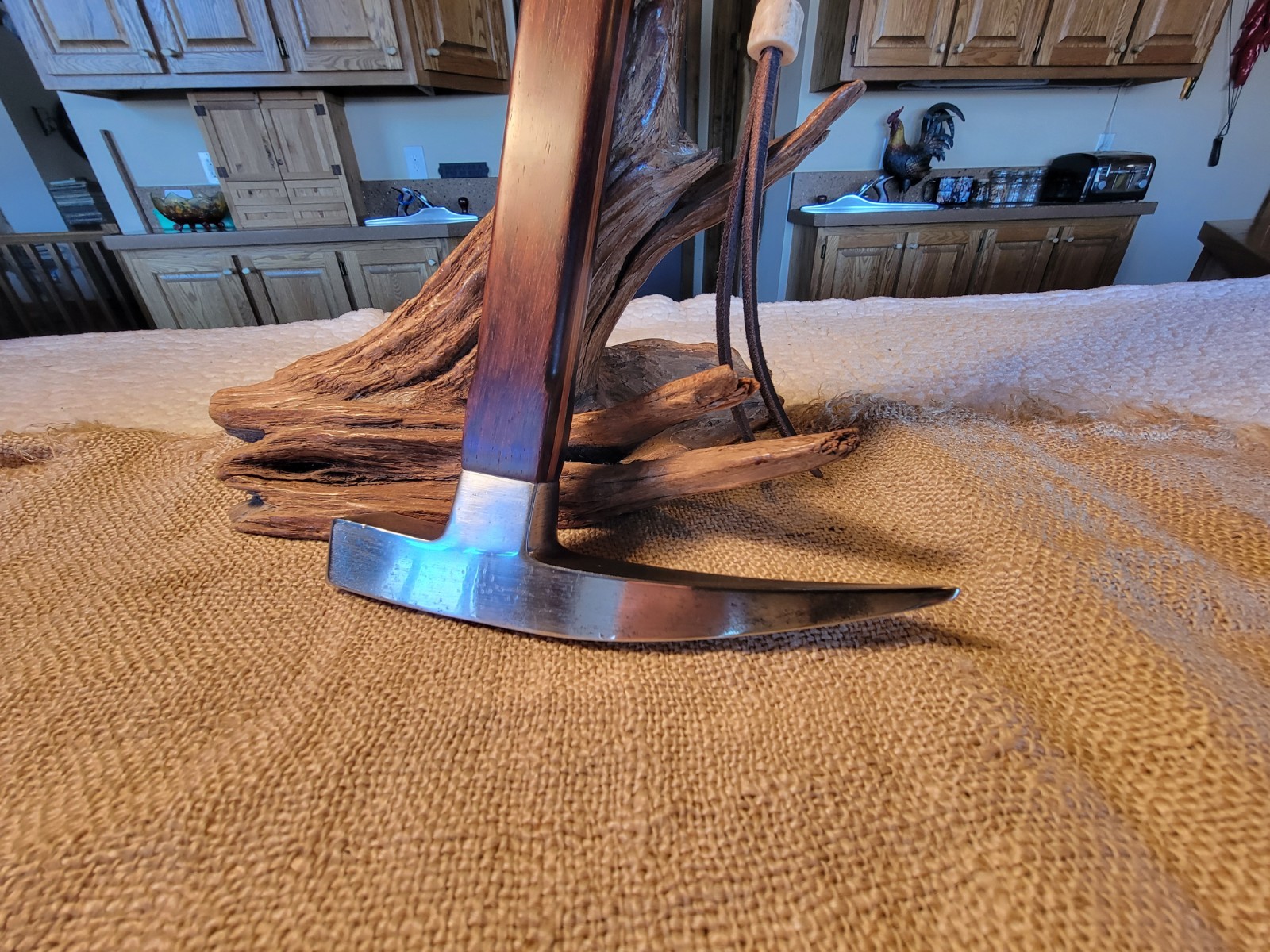 ANTIQUE HIBBARD SPENCER BARTLETT OVB ROCK PICK PROSPECTOR HAMMER NEW BRW HDL.