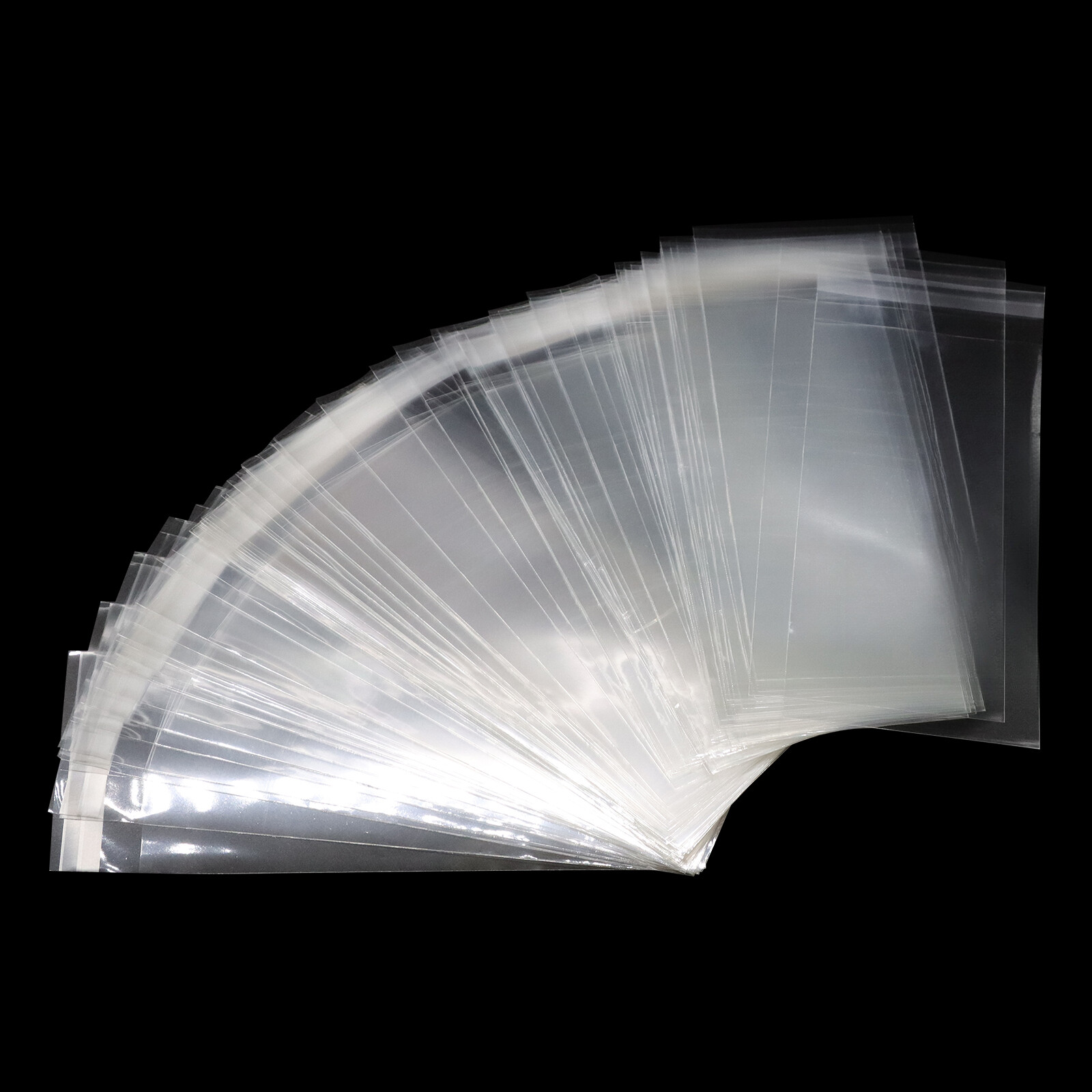 100 PCS Currency Sleeves Paper Money Bill Holder Banknote Storage Protector Case