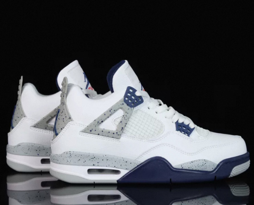 Jordan 4 Retro "Midnight Navy" Men's Basketball Shoes Mid Top Us Size7-12