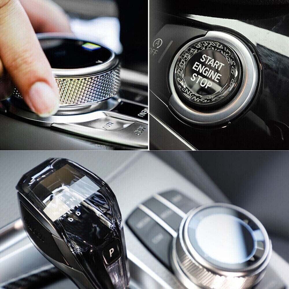 CRYSTAL GEAR SHIFTER KNOB For BMW G20 G28 G22 G29 X5 G05 X6 G06 X7 G07 G14 G15