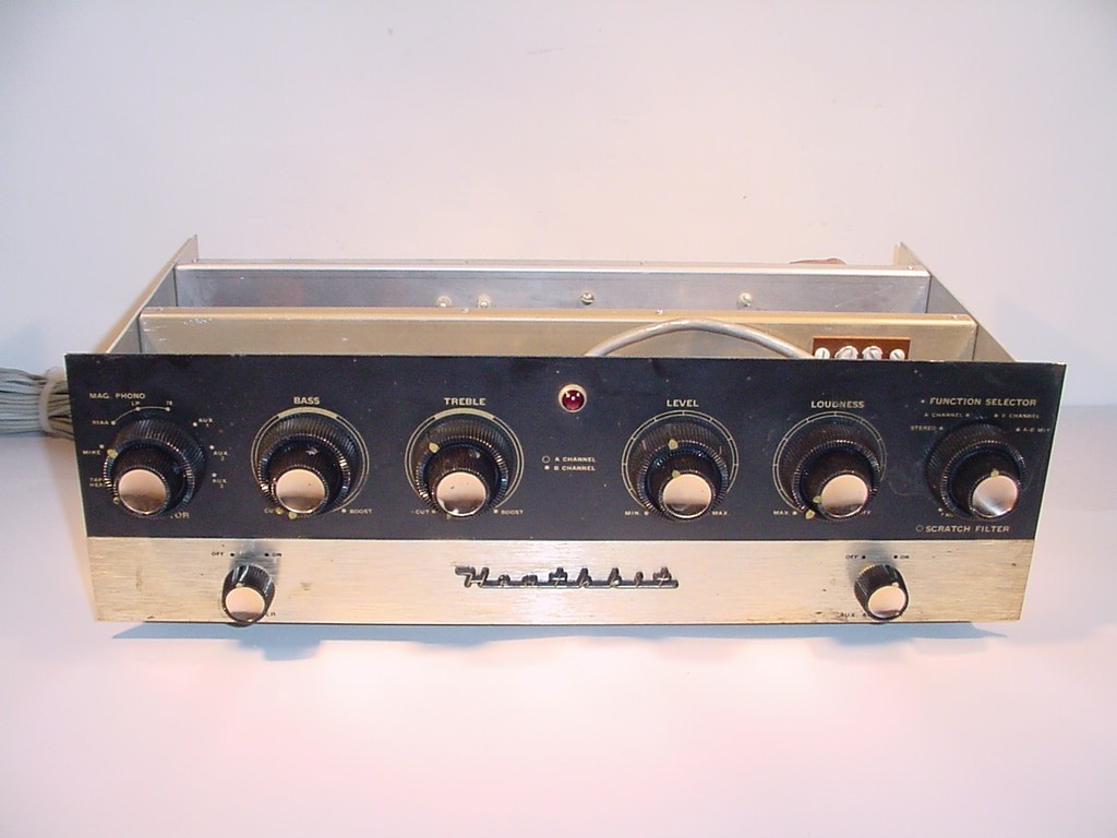 HEATHKIT SP-2 STEREO TUBE PREAMPLIFIER 2-PARTS COAXIAL CONTROL KNOB SET