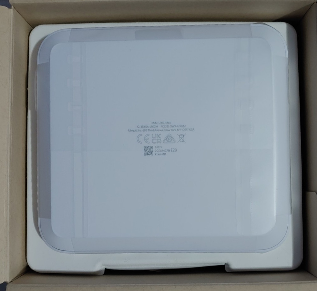 Ubiquiti UXG-MAX Gateway Max Multi WAN Gateway 2.3 Gbps Routing,2.5 GbE Ports US