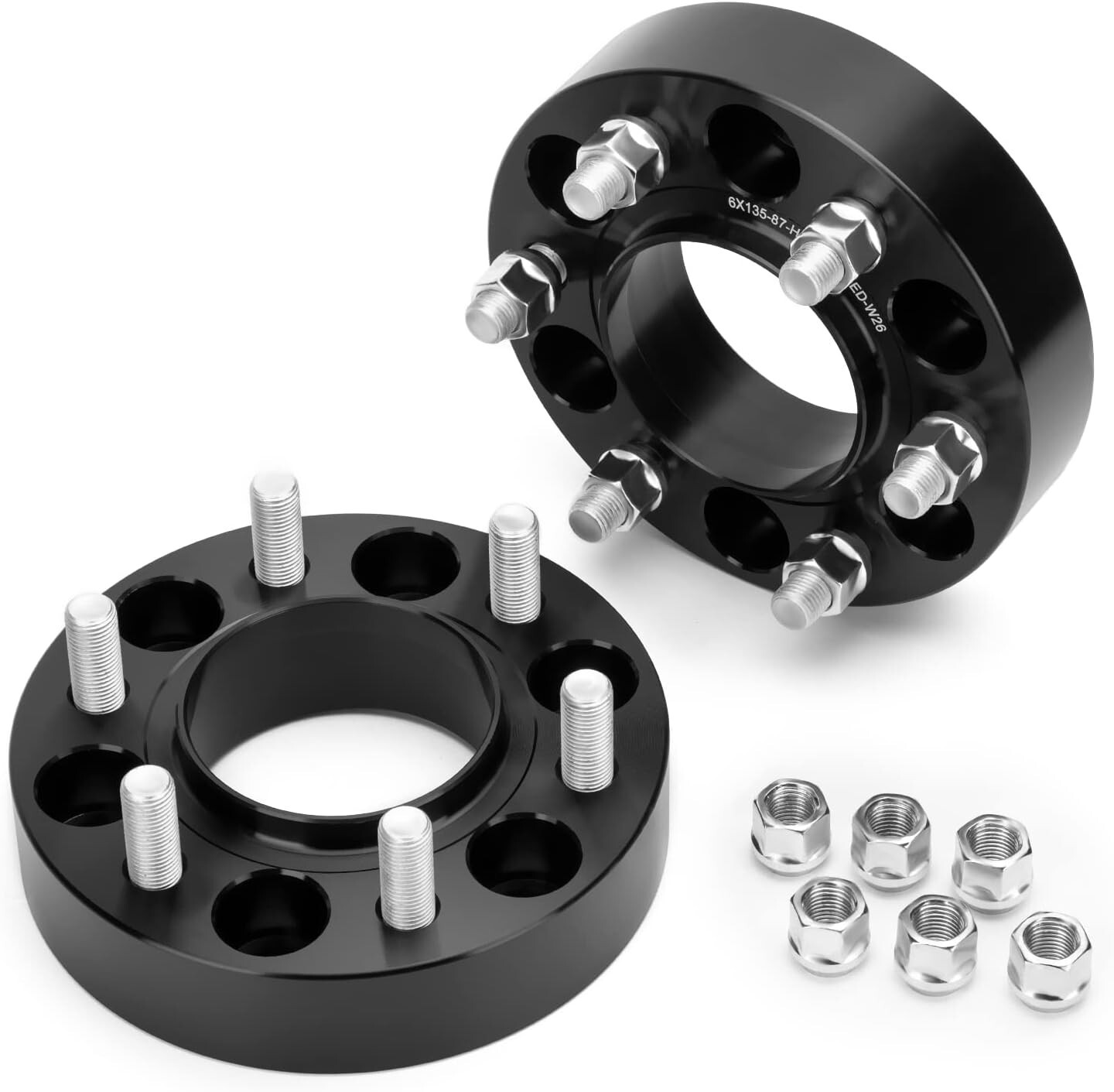 KSP 4Pc 2" 6X5.5 Wheel Spacers for 1999-2024 Chevy Silverado GMC Sierra 1500