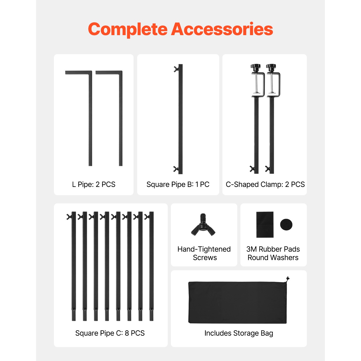 Over The Table Rod Stand Metal Arch Frame 28"-98" Length Adjustable Clamp Decor