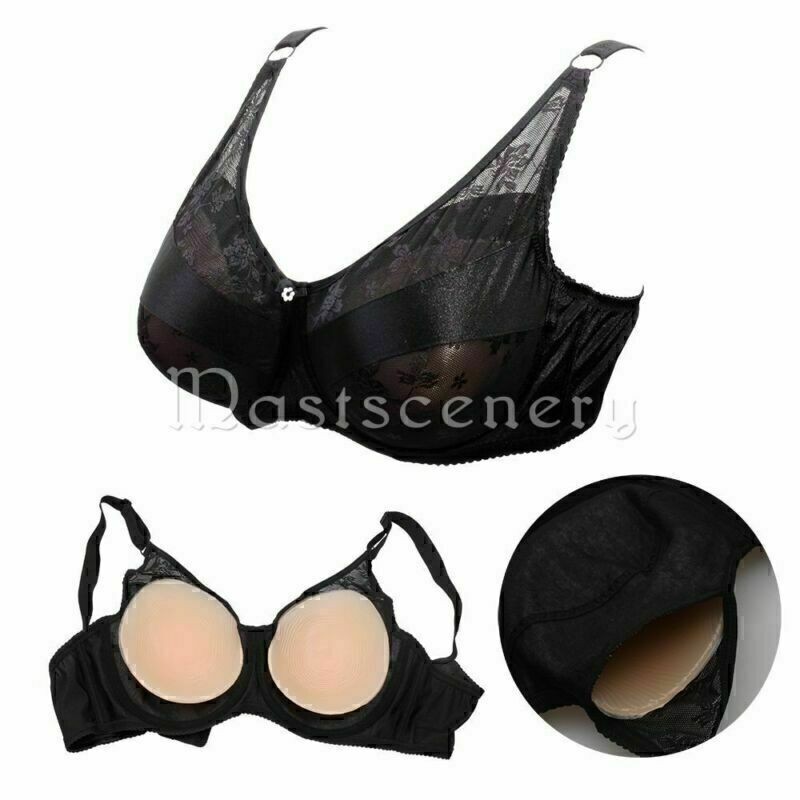 Silicone Breast Insert Teardrop Mastectomy Fake Boob Bra Enhancer Crossdresser