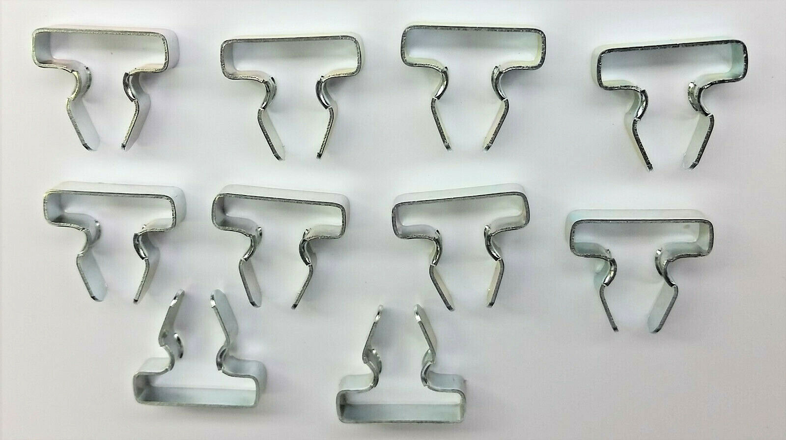 10 pk of 1/4 turn Metal Retainer Clip Fastener for Ballast Cover/Reflector