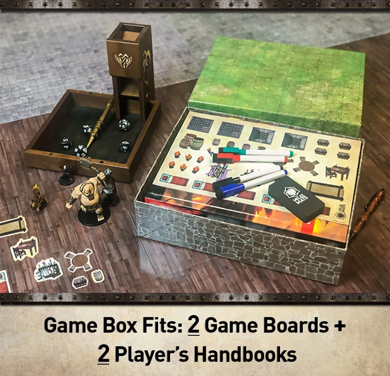 Battle Game Mat for DND Tabletop Board Game Map, New