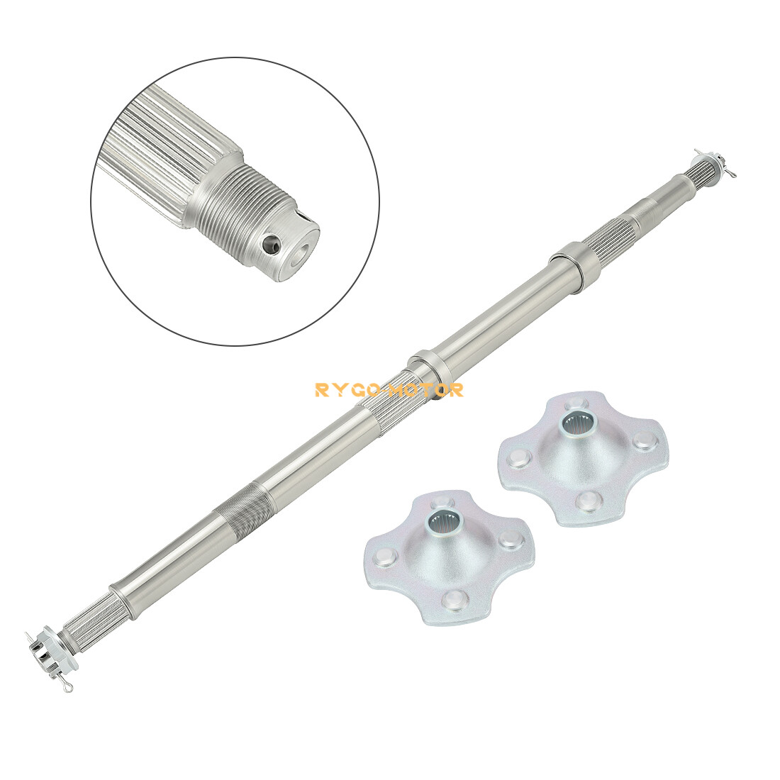 Rear Axle Shaft Wheel Hub for Honda Rancher 420 TRX420 2007-2013