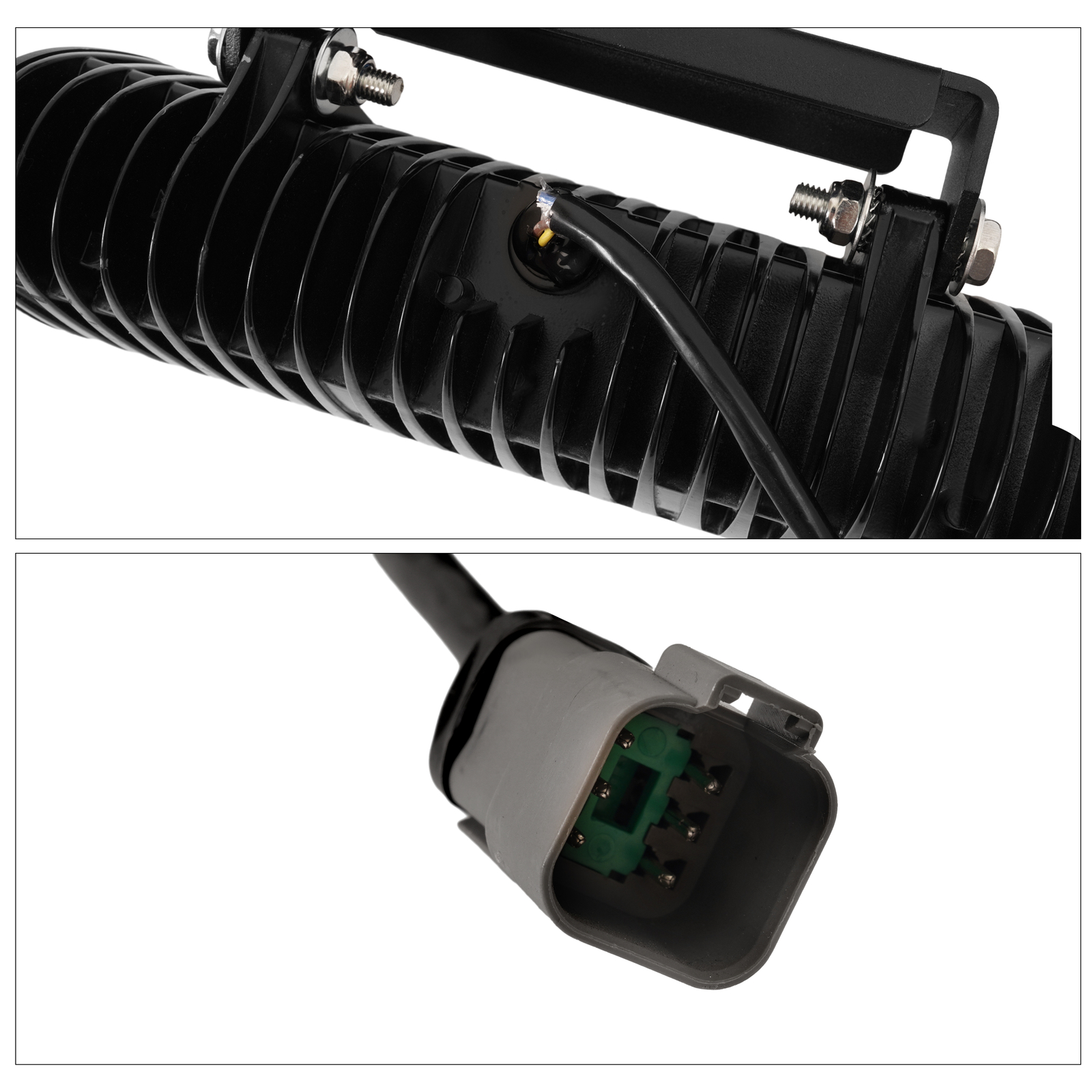 2PCS Headlight Heated LED Plow Lights Universal Replace For 1312100