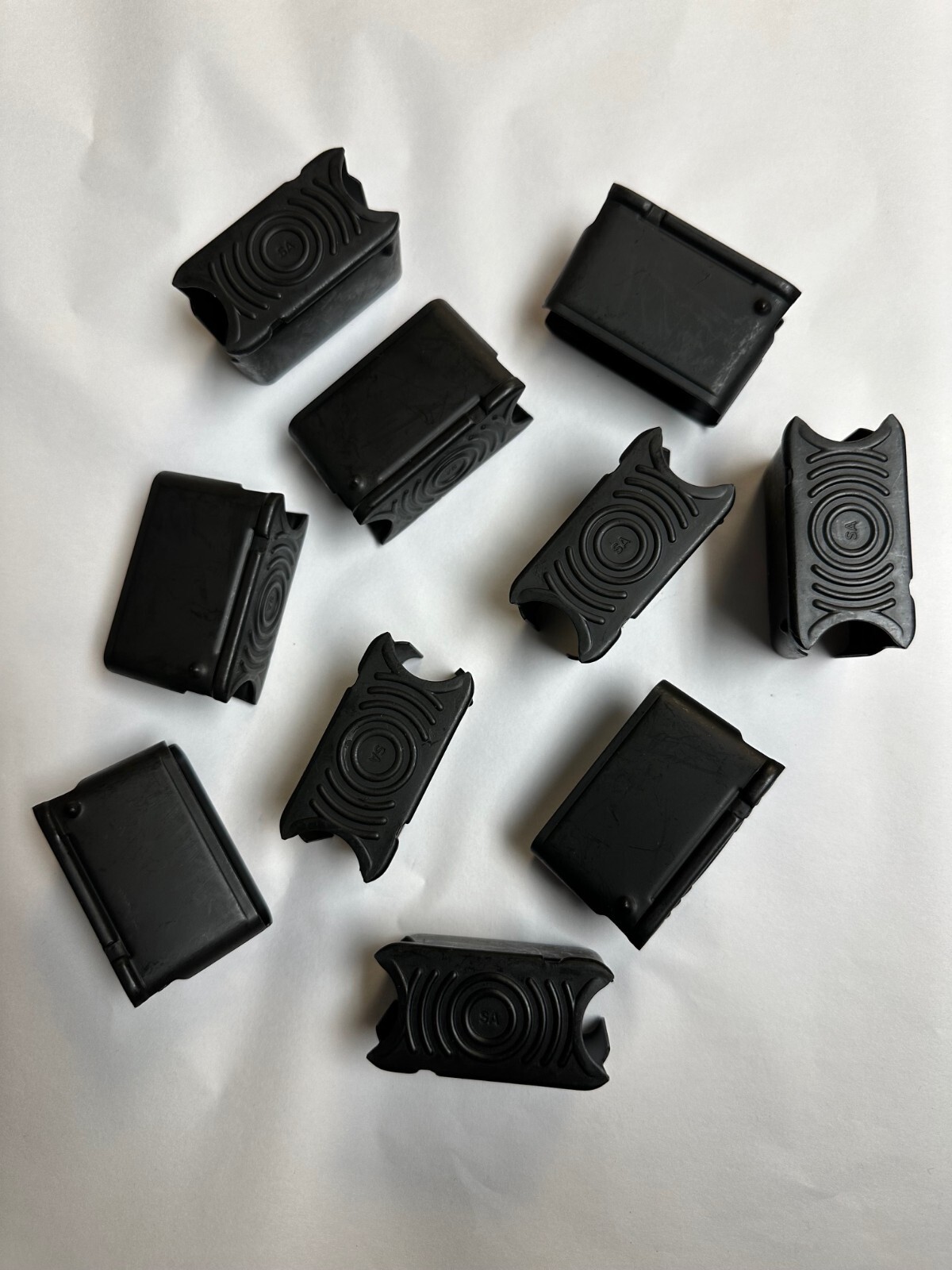 M1 GARAND EN BLOCK 8 ROUND CLIPS SET OF 10 PIECES.