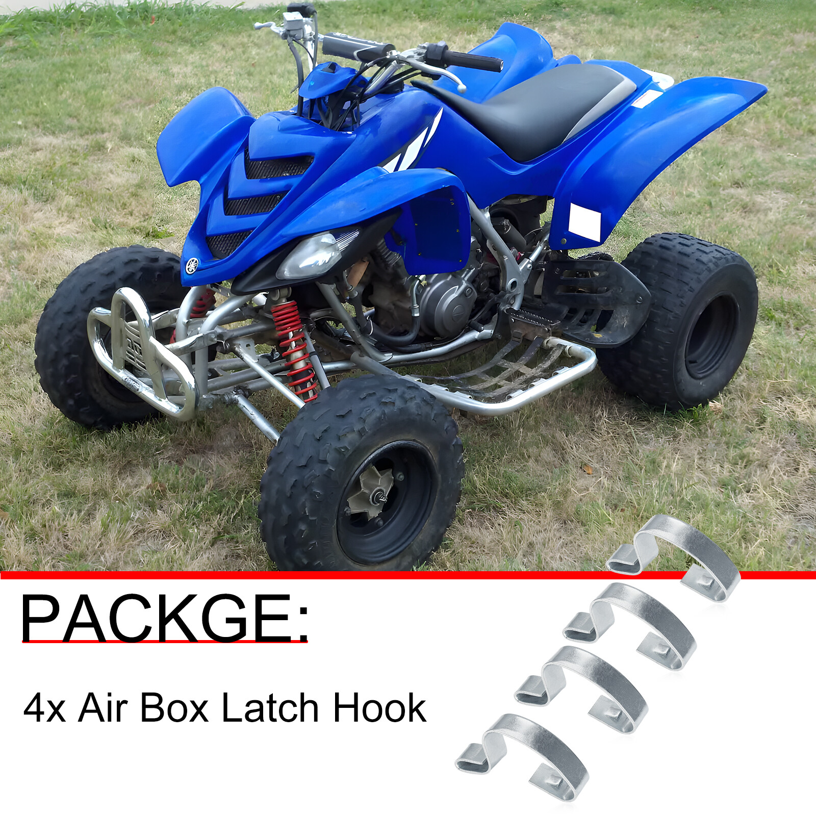 Air Box Latch Hook for Yamaha Raptor 700 700R 2006-2023 Grizzly 80 660 2002-2008