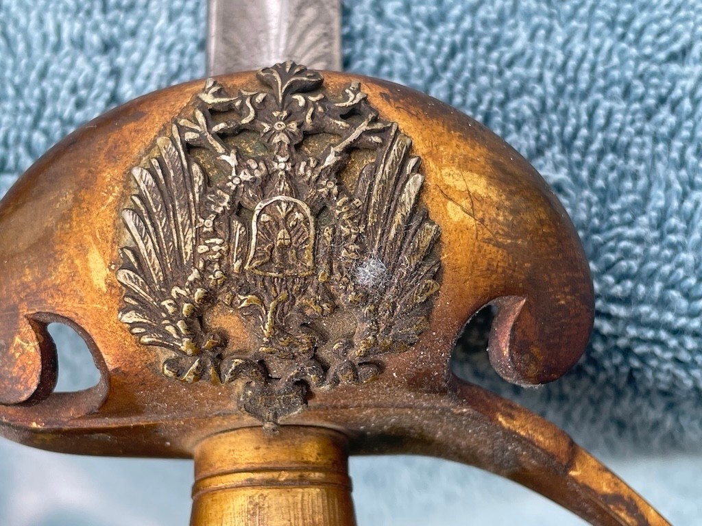 Imperial German Degen Sword by WKC R. Trautvetter Dresden