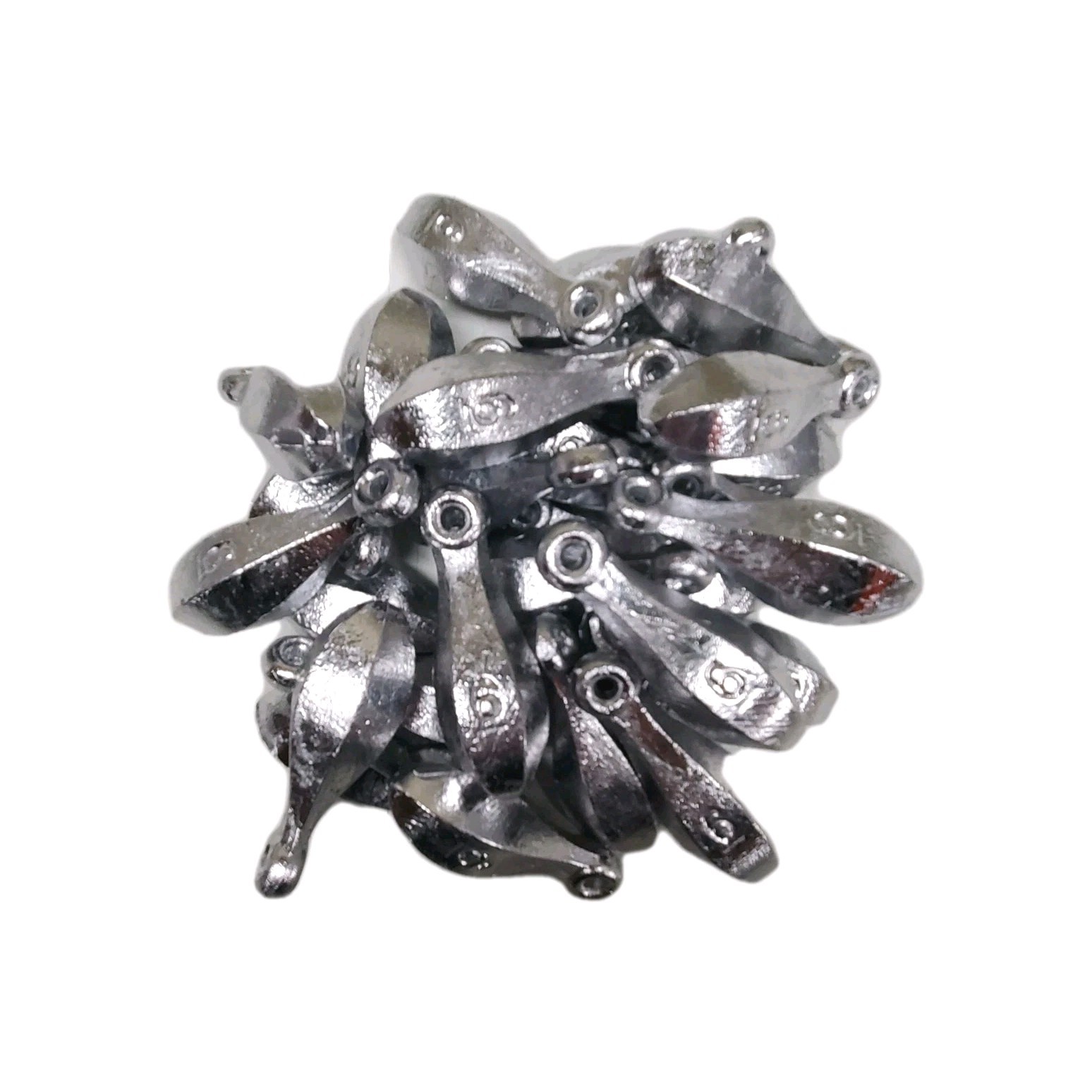 10 lbs 6oz Bank Sinkers/Weights 27 count. Next day shipping